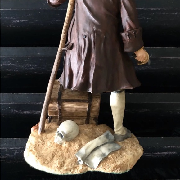 ROYAL DOULTON Vintage Resin Character Sculptures Pirate Figure - Picture 6 of 7